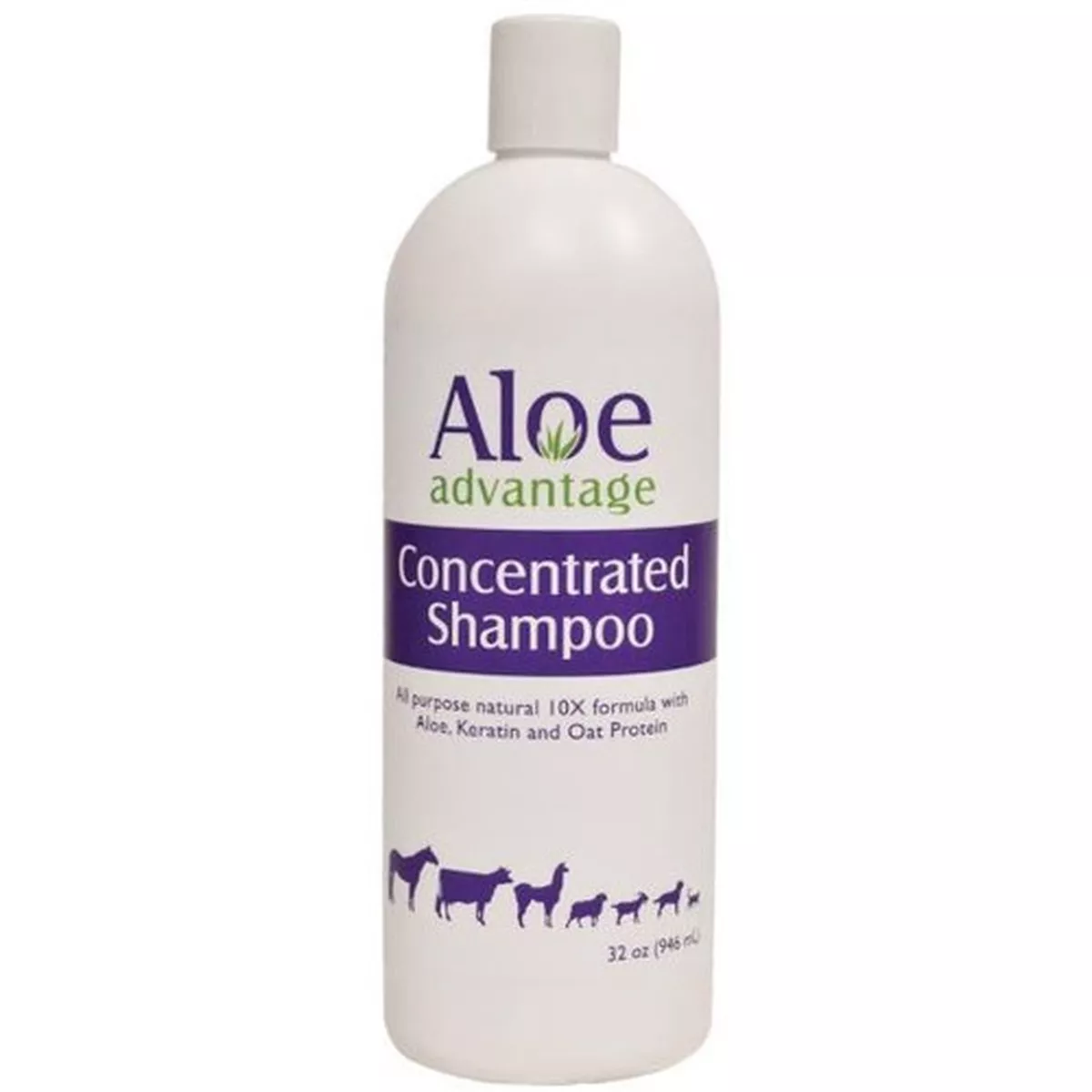 Durvet Aloe Advantage Concentrated Shampoo, 32oz