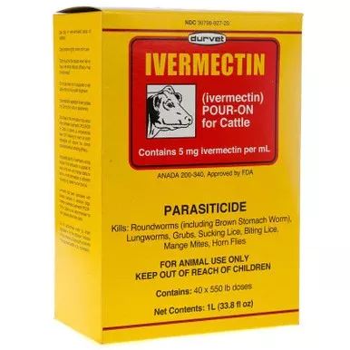 Durvet Ivermectin Pour-On- 2.5L