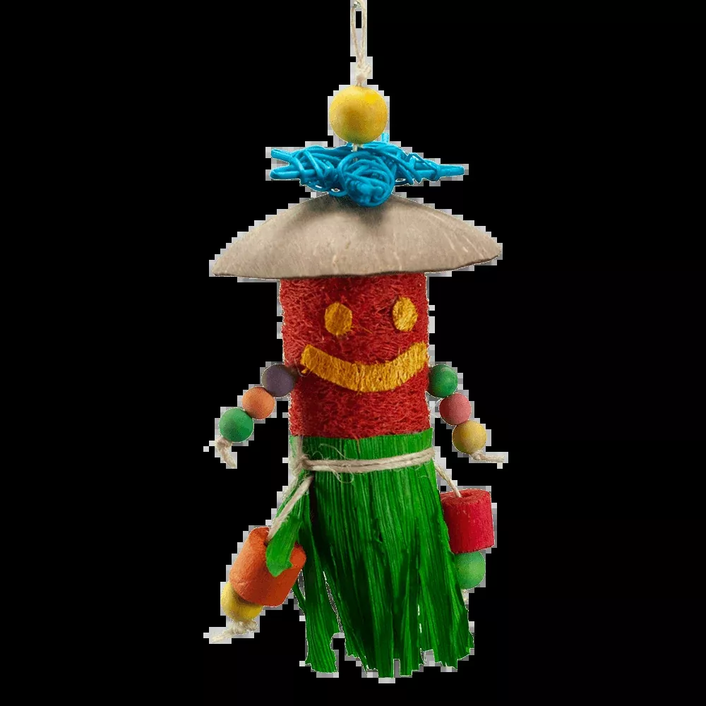 A & E Cage Tiki Man Small Animal Toy