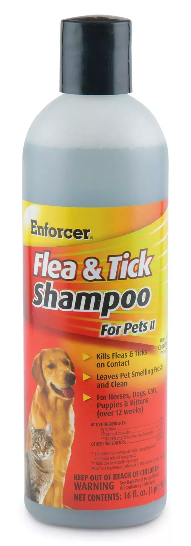 Enforcer Flea & Tick Shampoo – 16 FL OZ