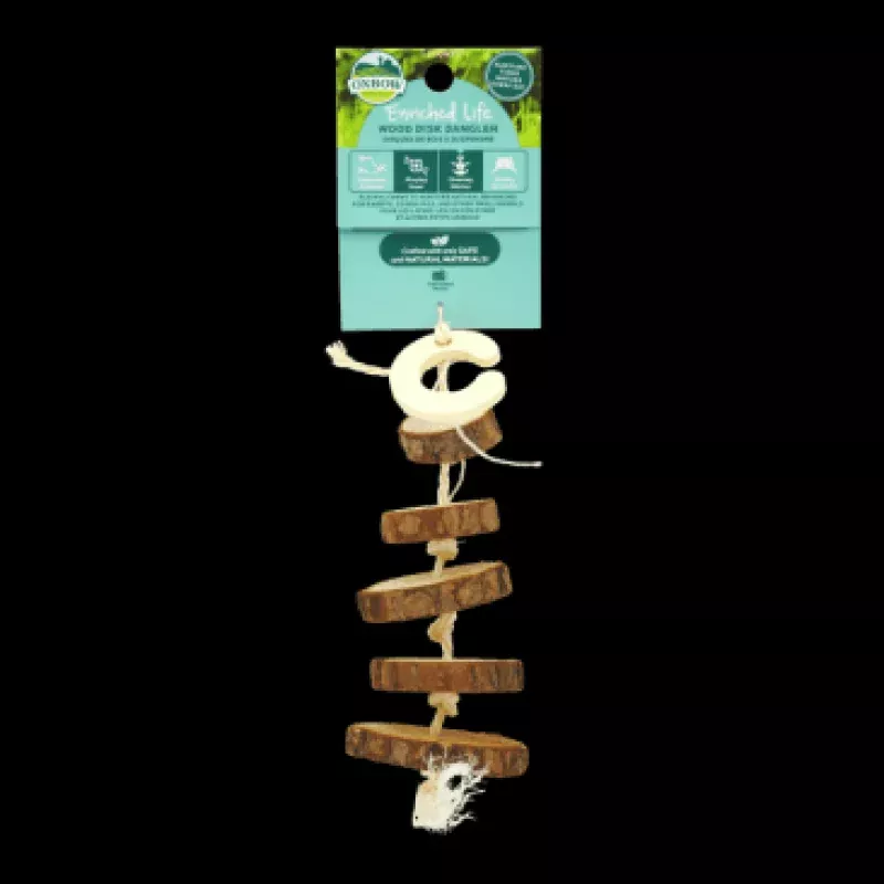 Enriched Life - Wood Disk Dangler by Oxbow