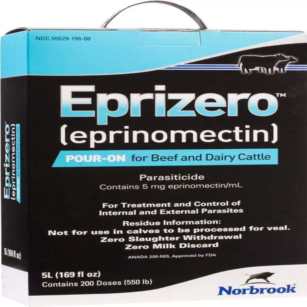 Eprizero Pour On For Beef & Dairy Cattle – 5 L