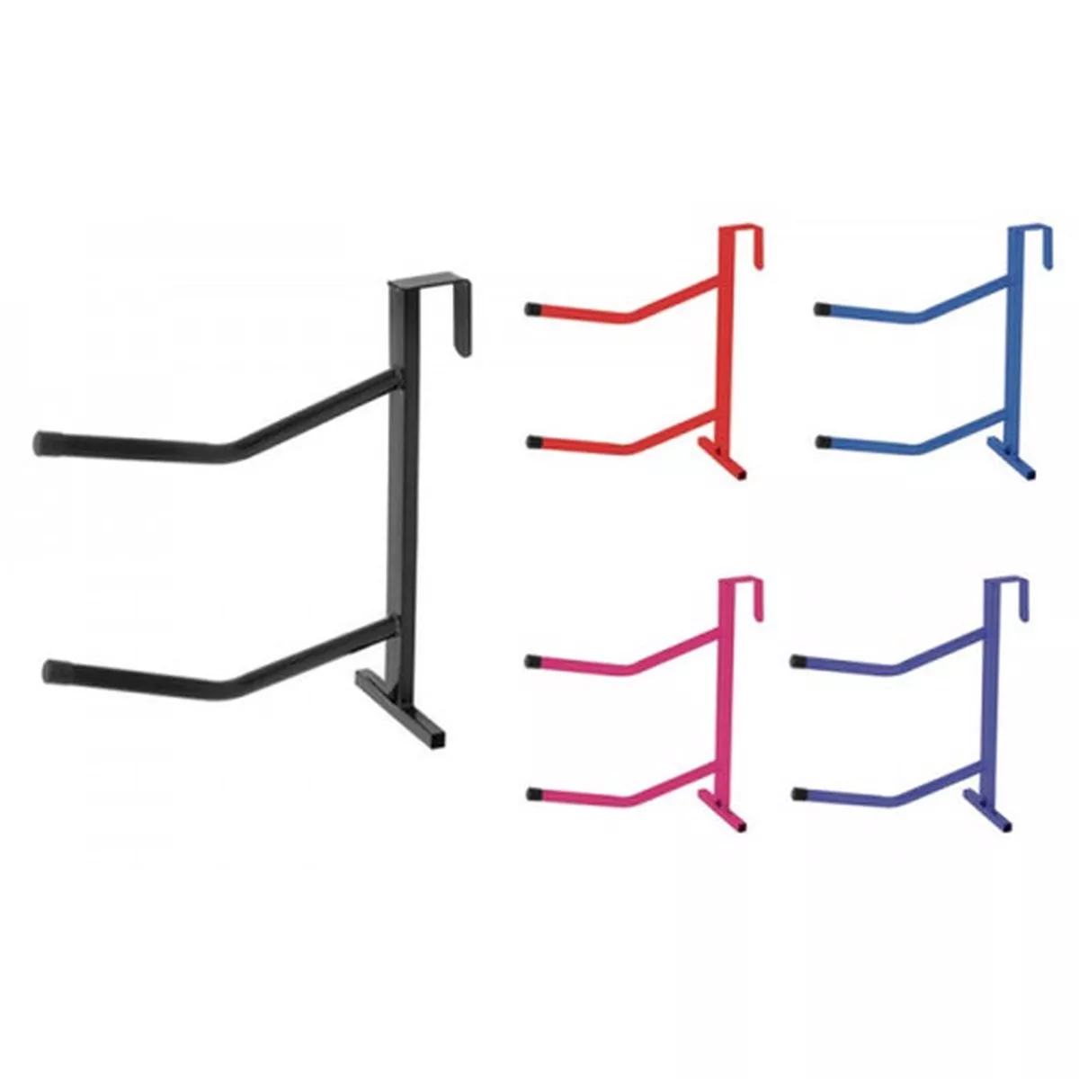 Equi-Essentials Portable 2-Arm Saddle Rack, Black
