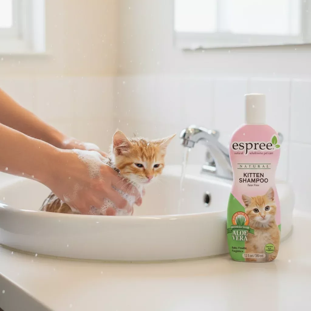 Espree kitten grooming shampoo