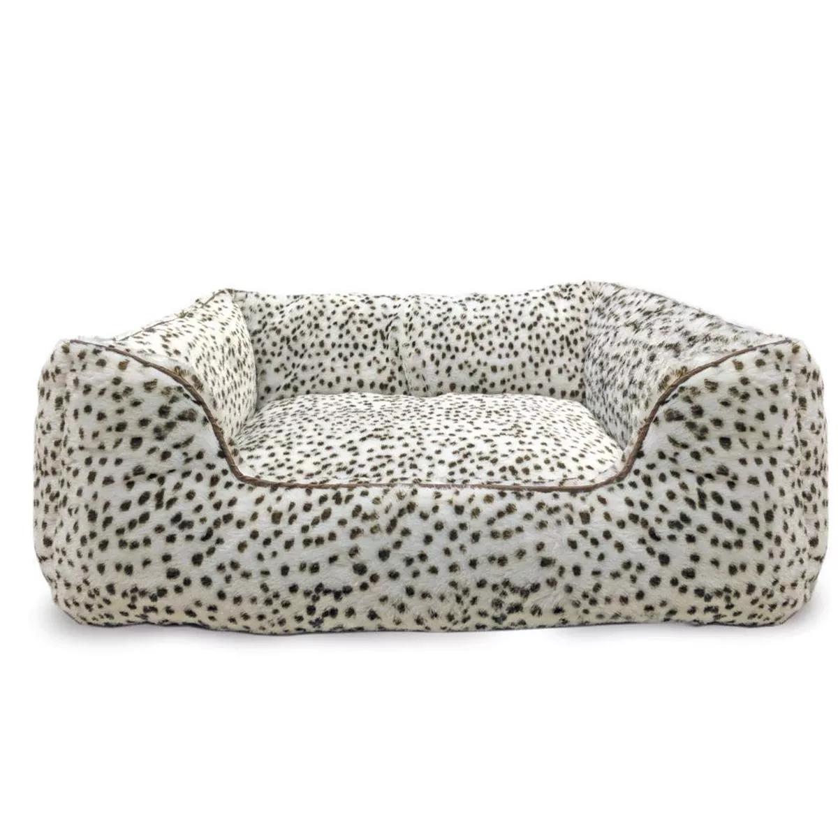 Ethical Pet Sleep Zone Step-In Dog Bed, Snow Leopard