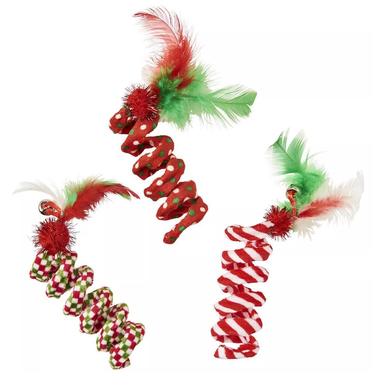 Ethical Spot Holiday Spring Cat Toy, Assorted