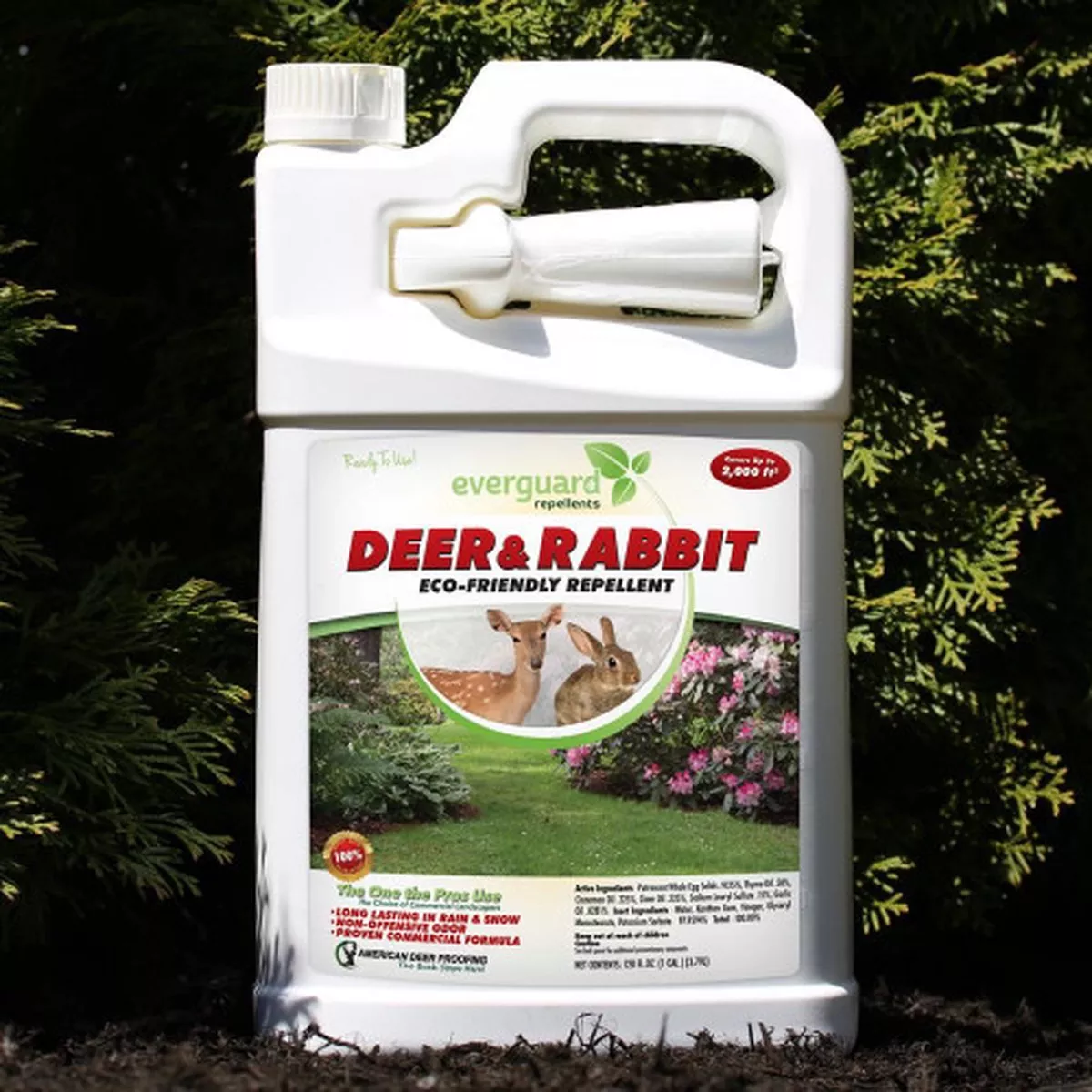 Everguard Deer & Rabbit Repellent Ready to Use, 1 Gallon