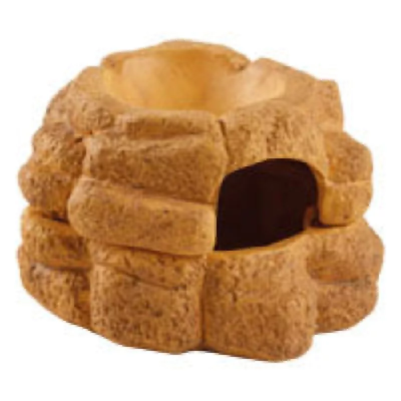 Exo Terra Big Rock Ceramic Cave - With Lid