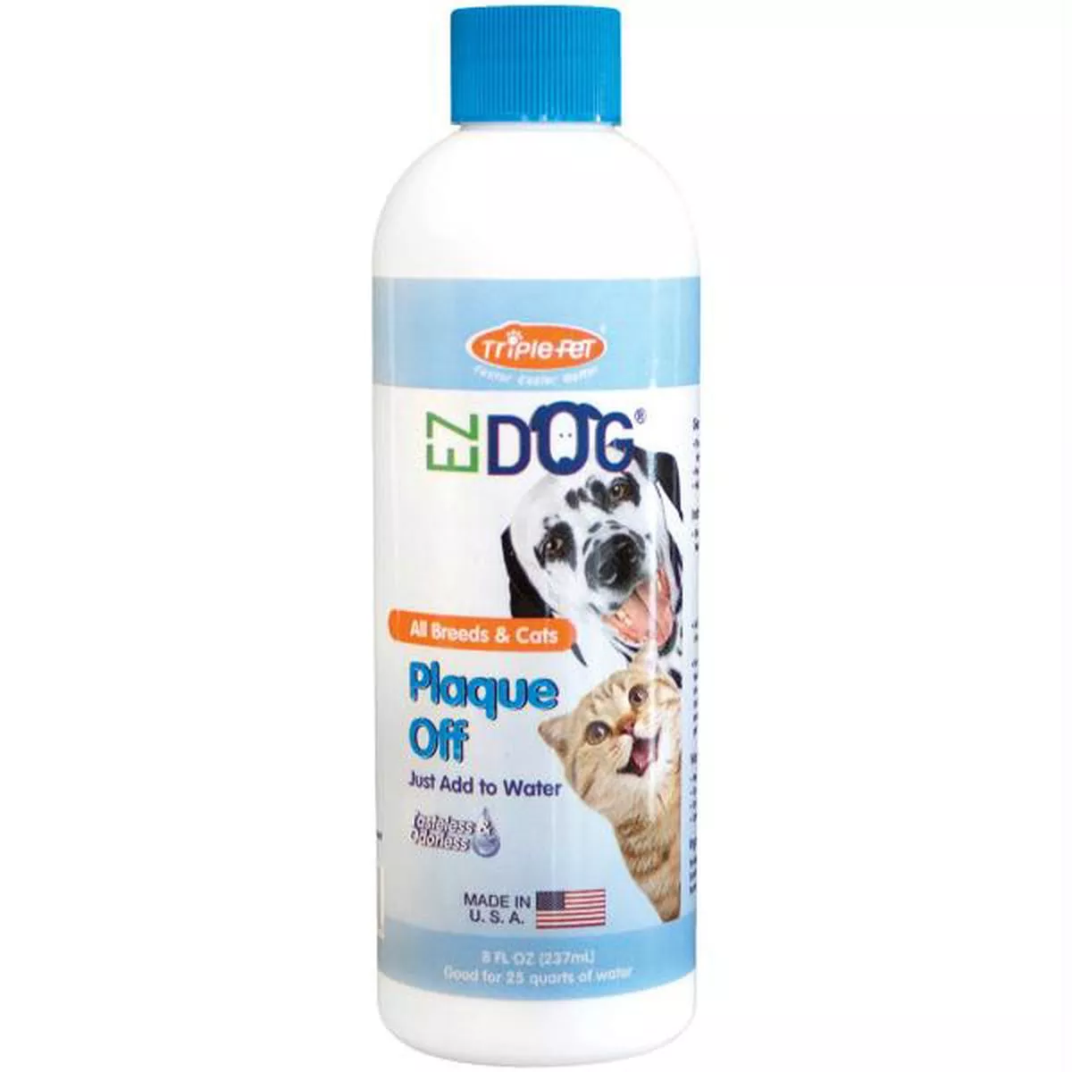 Ez Dog Pet Plaque Off 8oz-