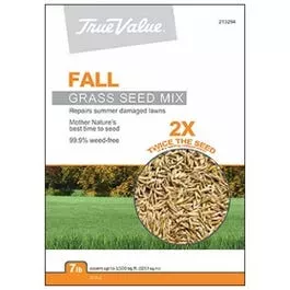Fall Grass Seed Mix, 7-Lbs., Covers 1,750 Sq. Ft.