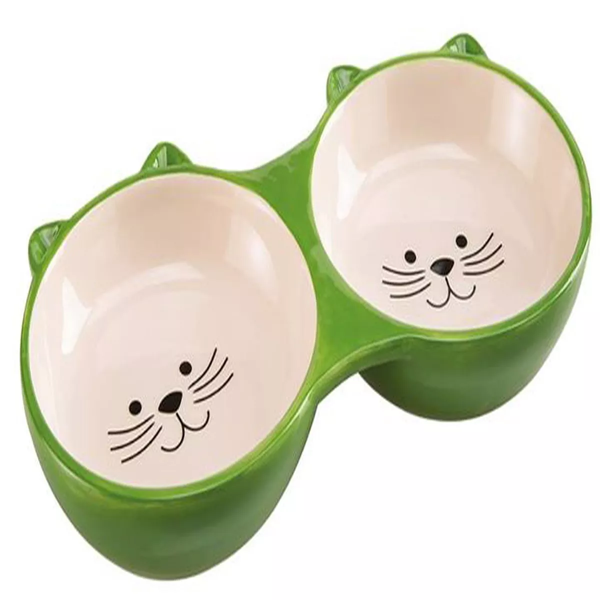 Ferplast Izar Double Ceramic Cat Bowl