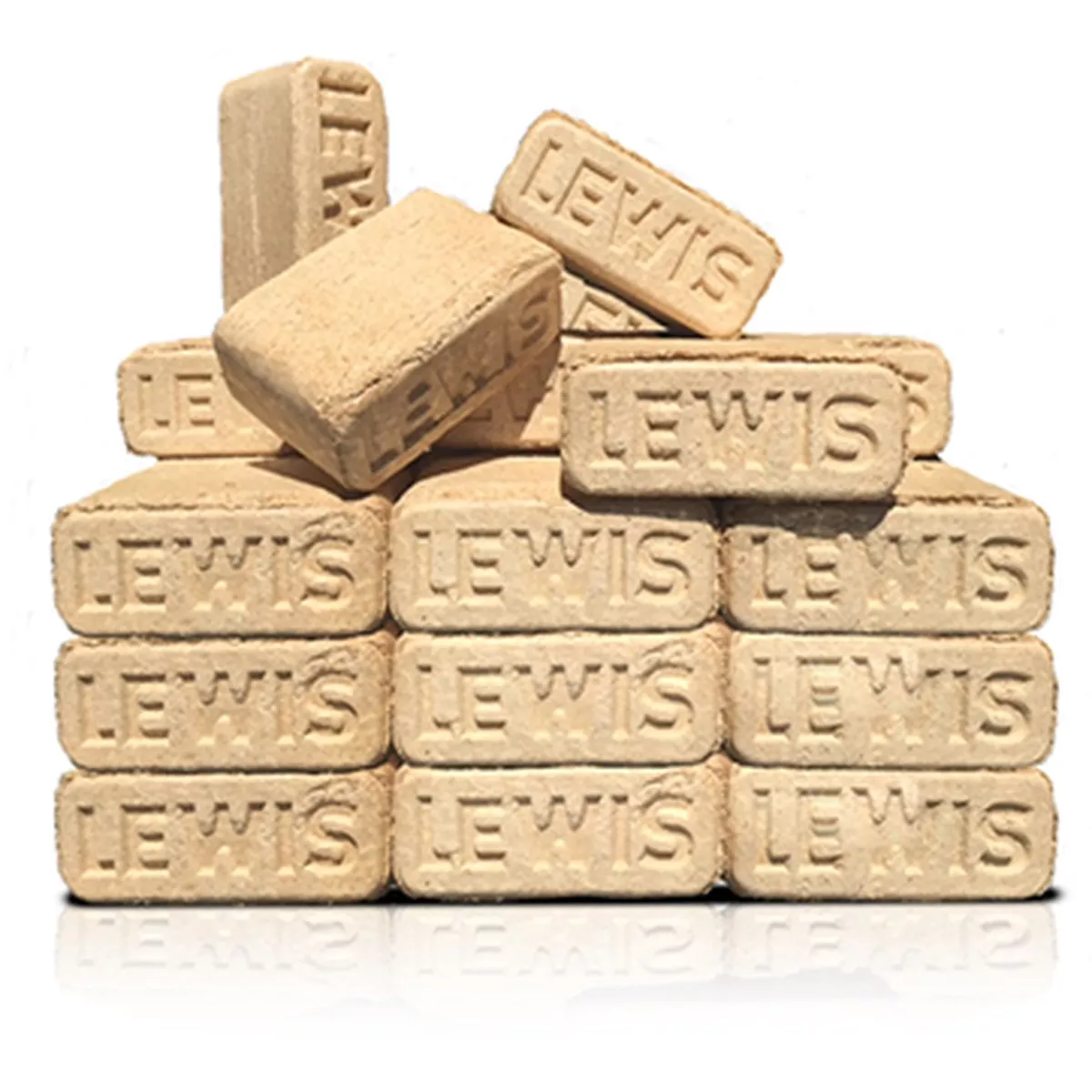 Fiber Fuel Compressed Wood Bricks, 12 CT.