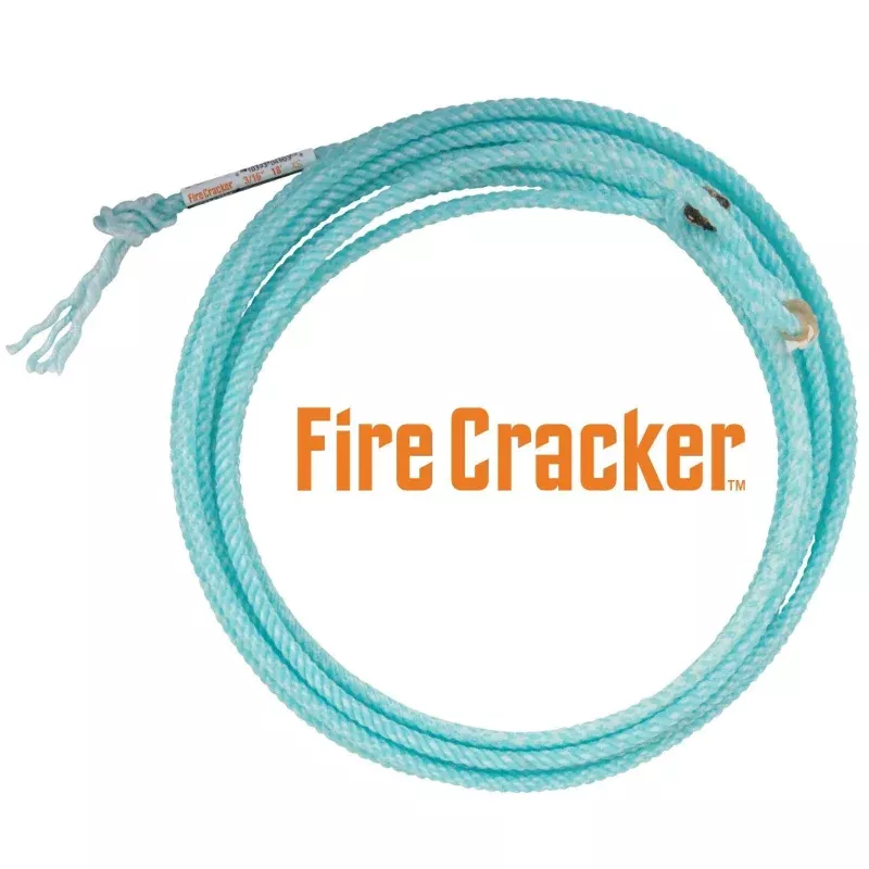 Firecracker Junior Team Nylon Roping Rope, 4 Strand, XSoft, 18' Assorted
