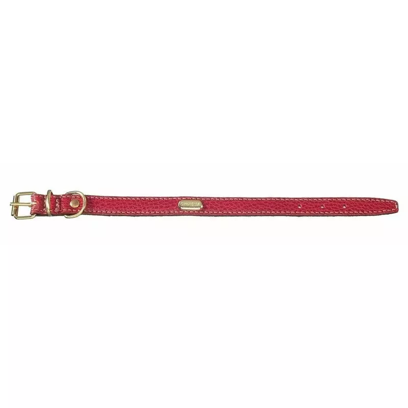 Flat coll.in calfskin15x330