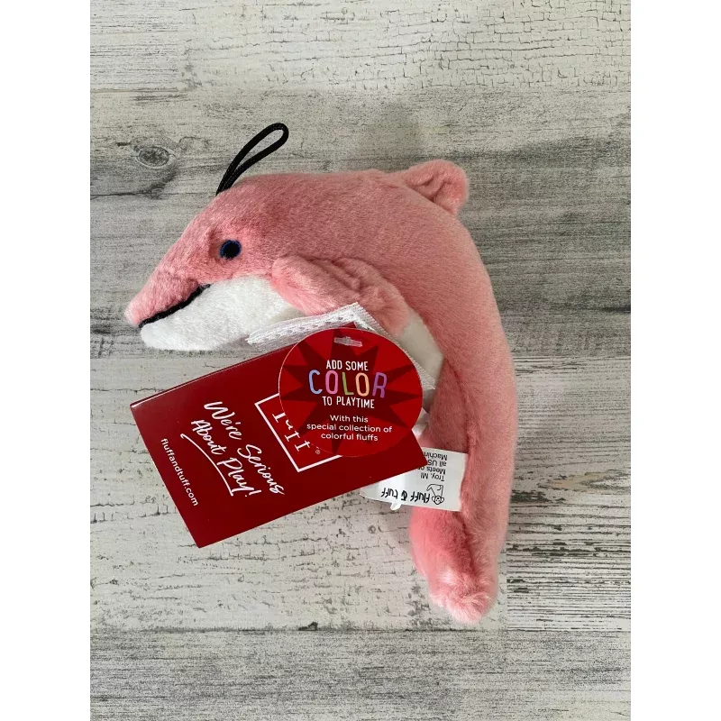 Fluff & Tuff Gisele Mini Dolphin Dog Toy