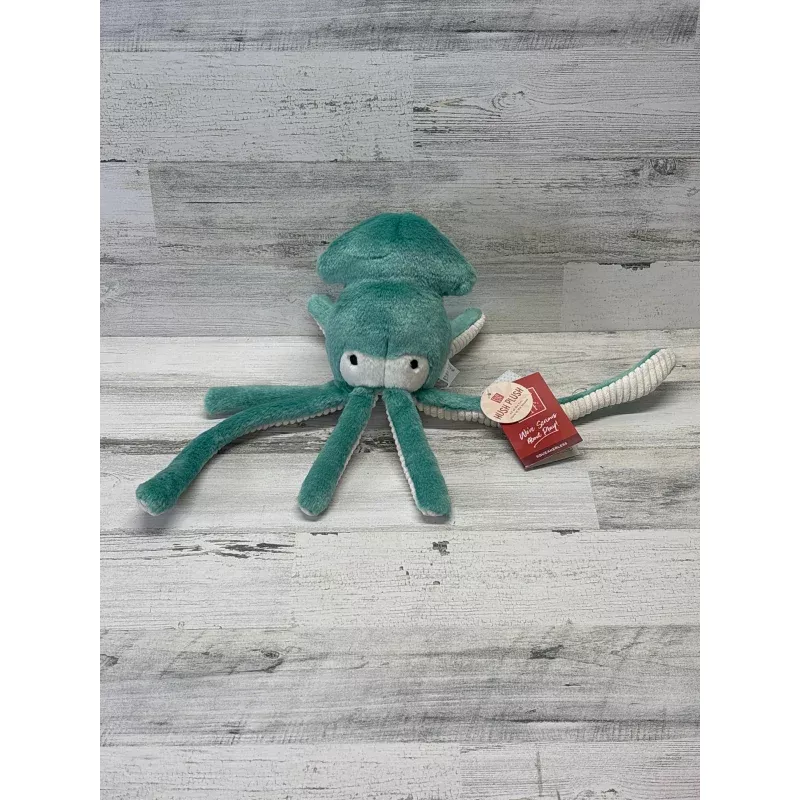Fluff & Tuff Squeakerless Claude Squid Dog Toy