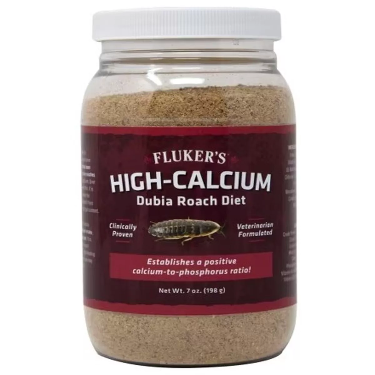 Fluker's High Calcium Dubia Roach Diet 7oz