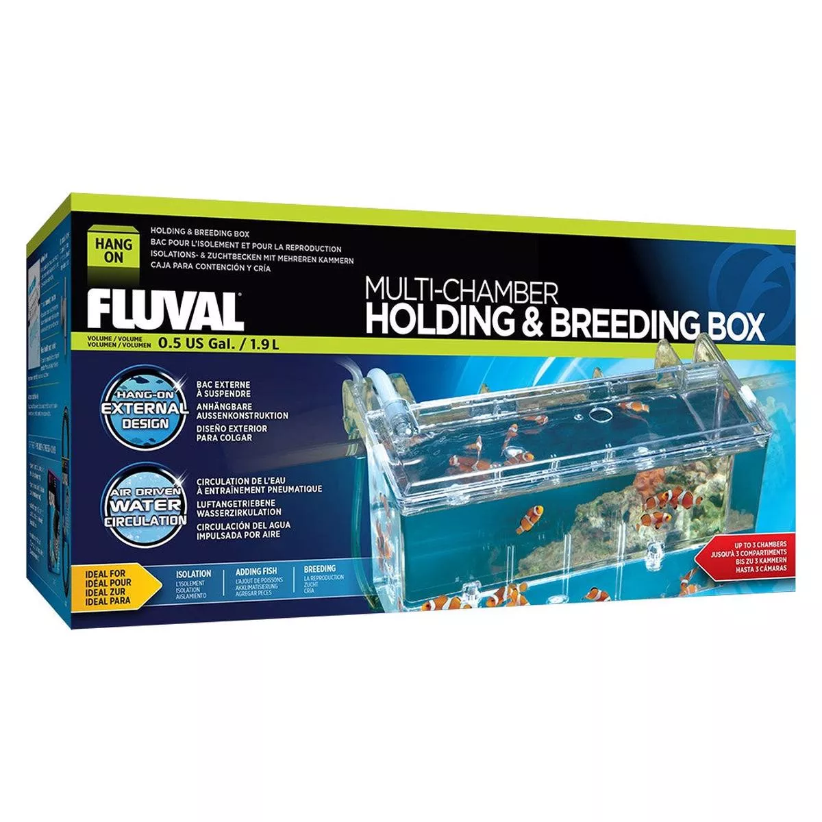Fluval Multi-Chamber Aquarium Holding & Breeding Box