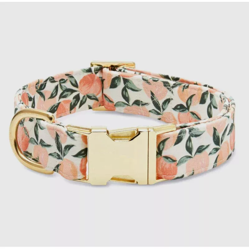 Foggy Dog Collar Peaches