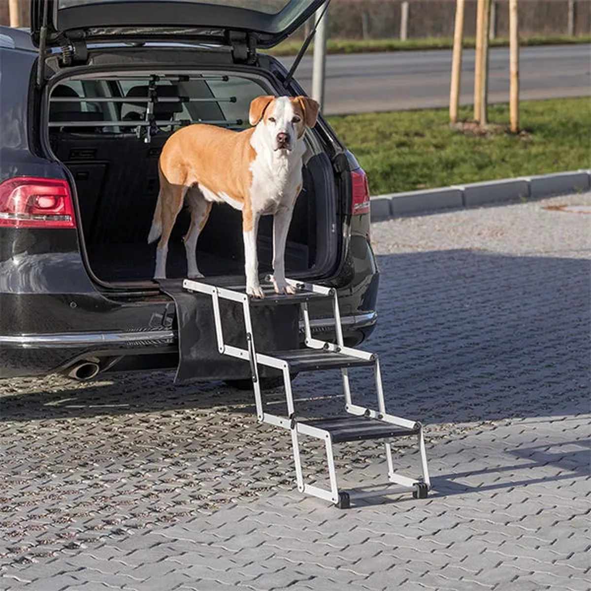 Folding Steps For Pets – Aluminium