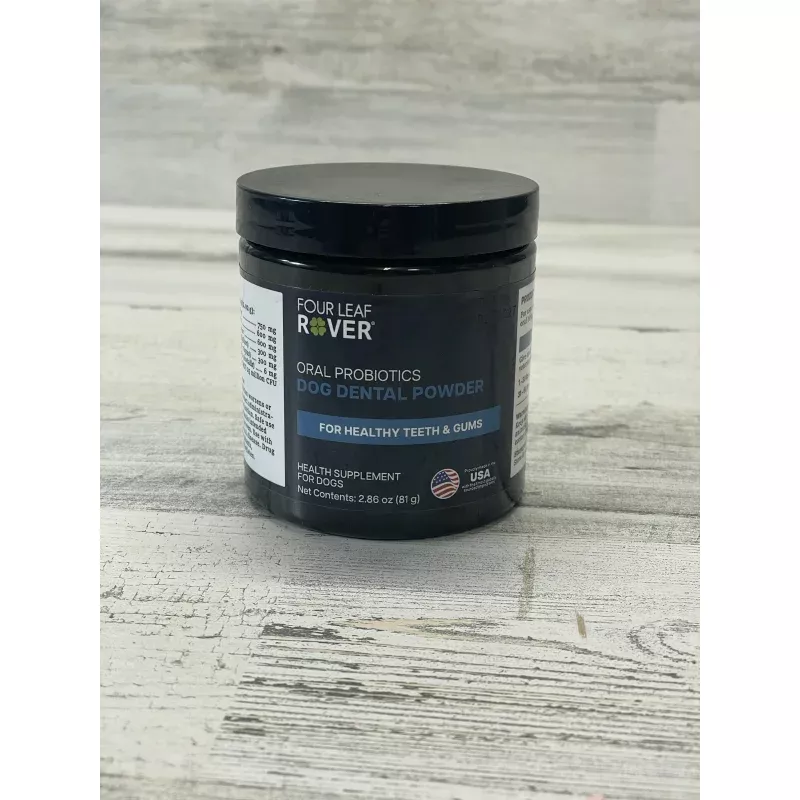 Four Leaf Rover Dog Dental Powder