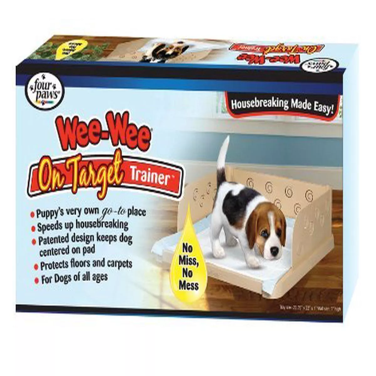 Four Paws 514546 Wee-Wee Pad Holder On Target Trainer 4PC – Default Title