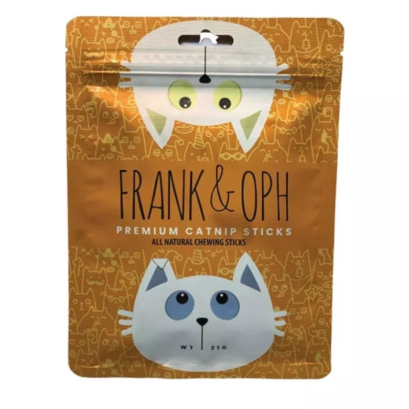 Frank & Oph Organic Catnip Sticks 10 Per Bundle