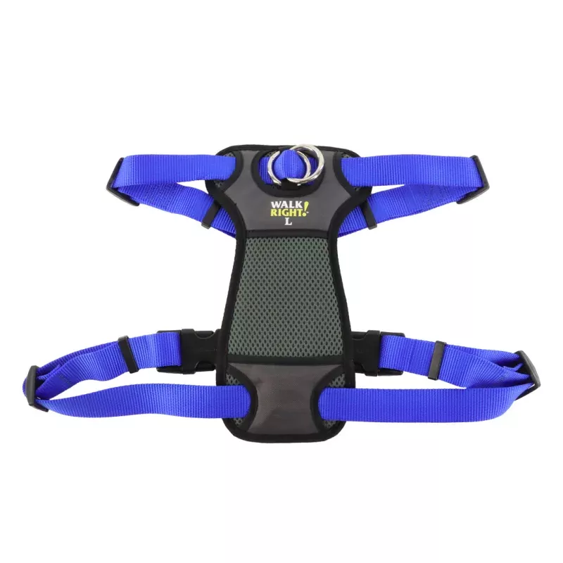 Front-Connect Harness for Dogs (Blue)