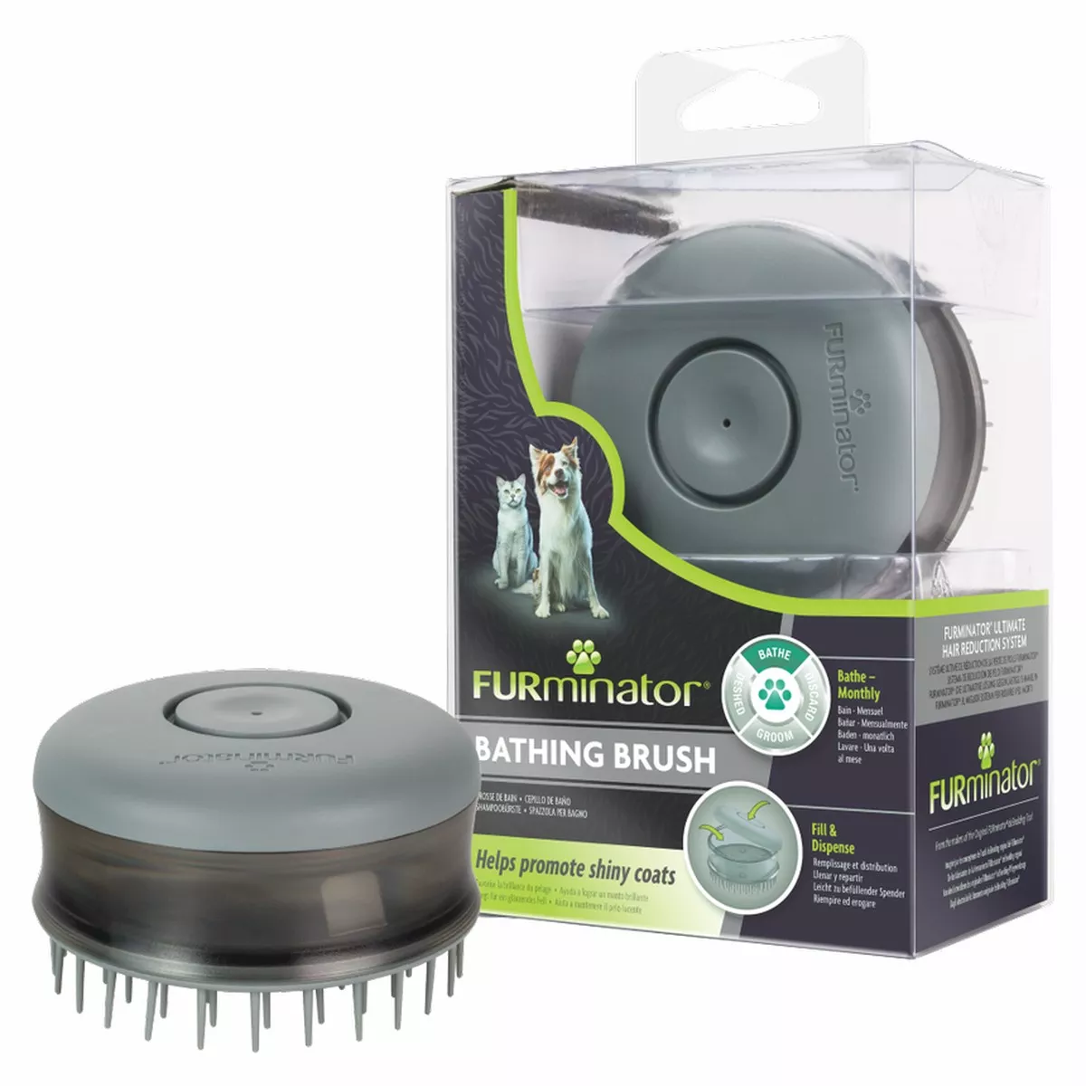 Furminator Dog & Cat Bathing Brush