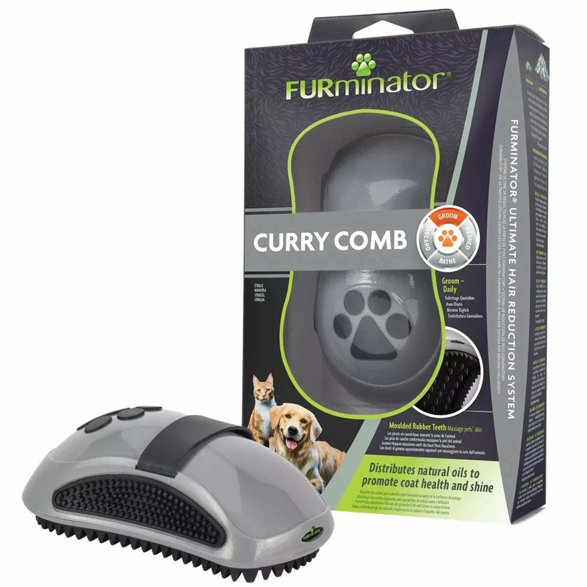 Furminator Dog & Cat Curry Comb