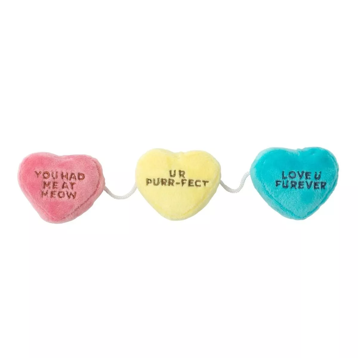 FuzzYard Candy Hearts Cat Toy