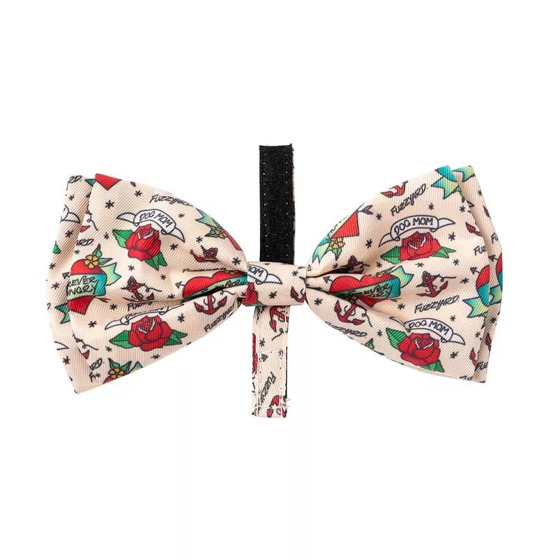 Fuzzyard Pet Bowtie Ink’d Up L