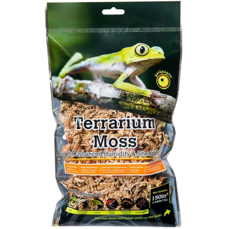 Galapagos 5-Star Terrarium Sphagnum Moss Substrate