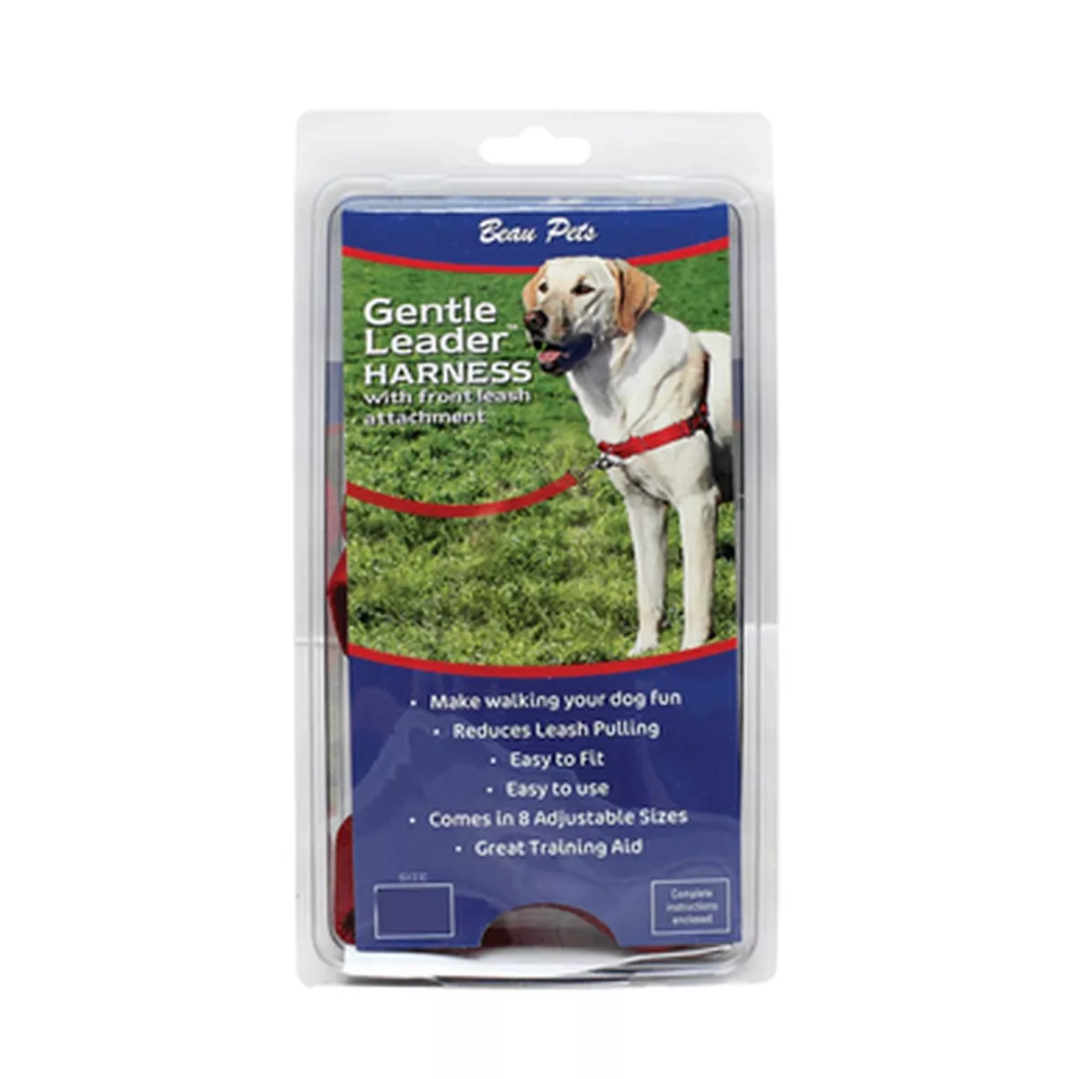 Gentle Leader Dog Harness Red