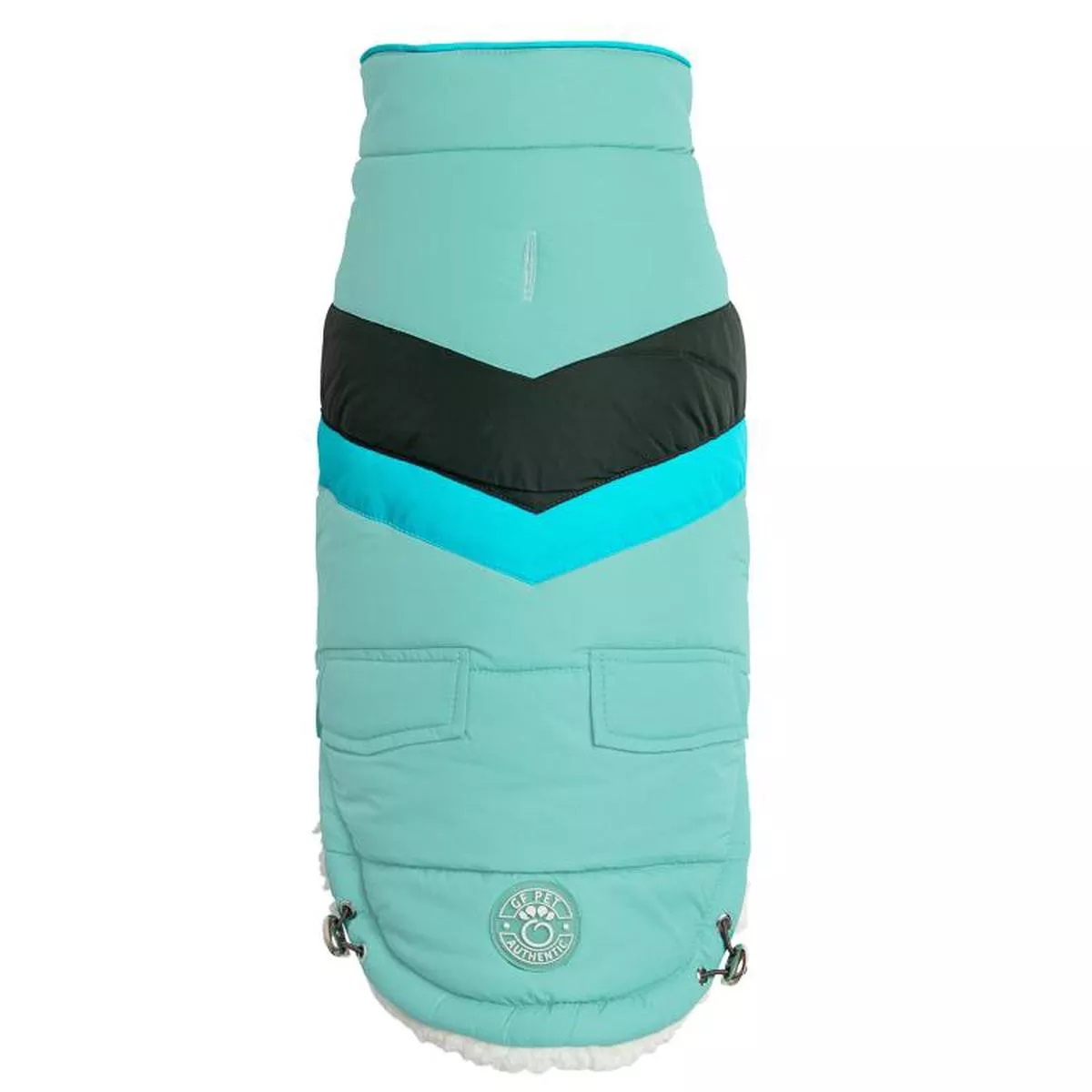 Gf Pet Alpine Puffer Dog Coat, Light Aqua