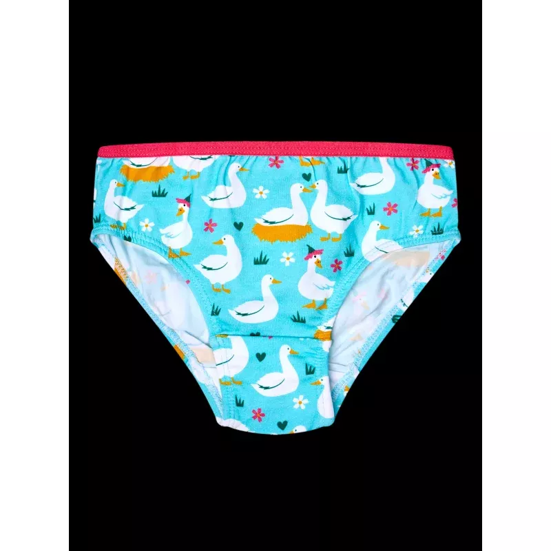Girls' Briefs Goose & Flowers