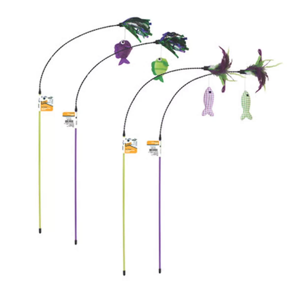 Go!Cat!Go! Fish Teaser Assorted Cat Toy
