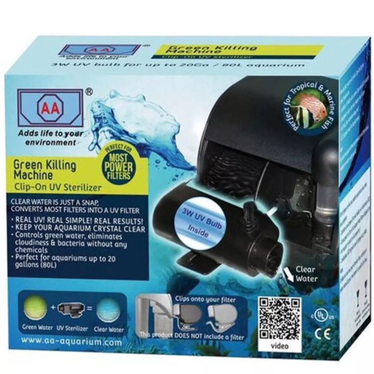 Green Killing Machine Clip-On UV Sterilizer Kit