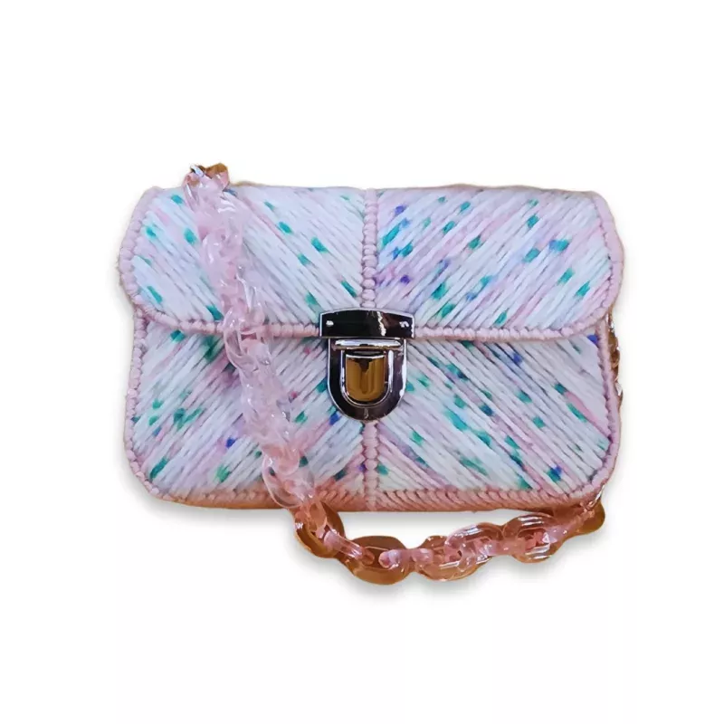 The Green Pop-Rock Candy Mini Clutch