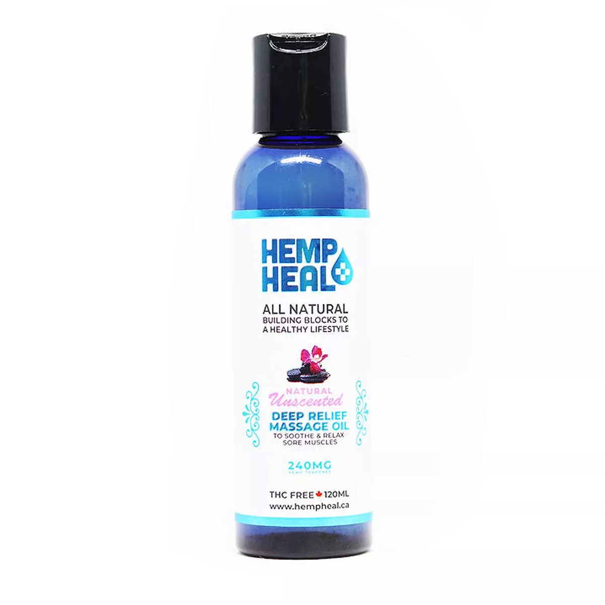 H Heal Deep Relief Massage Oil