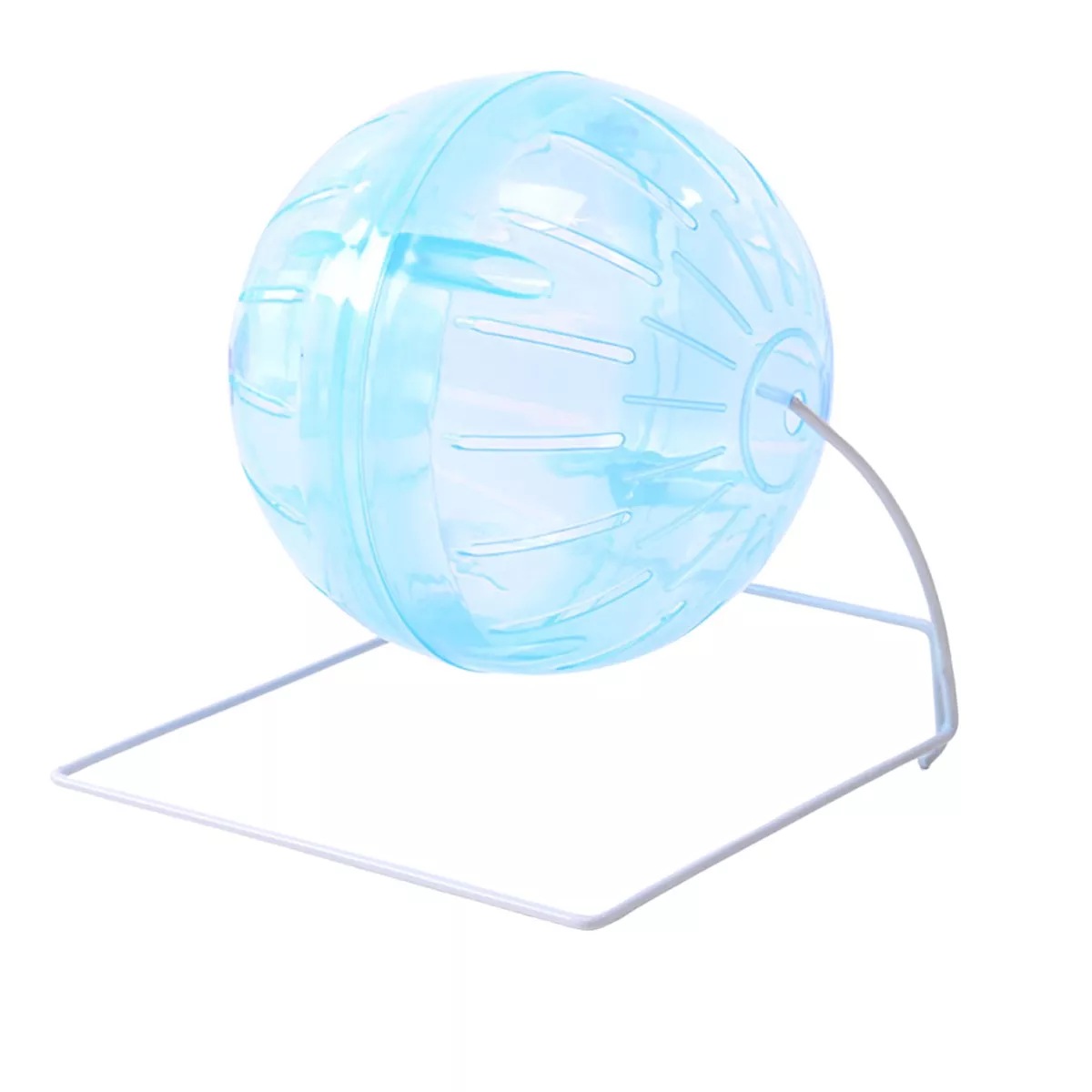 Hamster 12 cm bracket soft ball blue