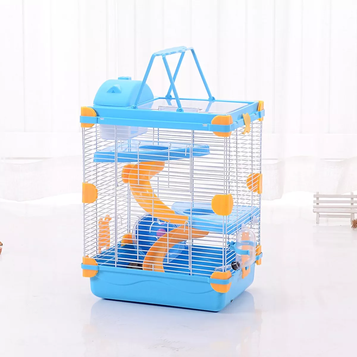 Hamster Threestory loft blue 31*24*46