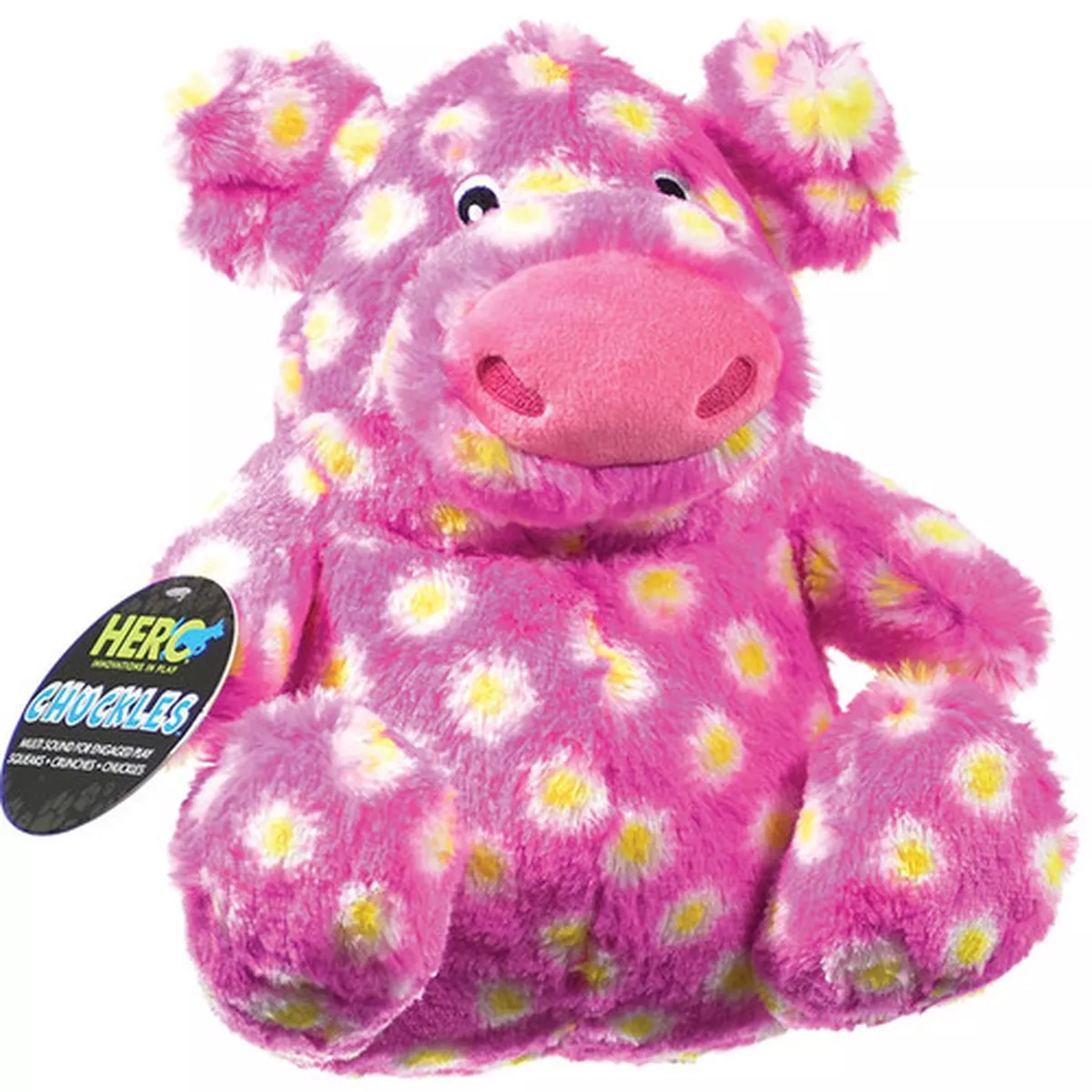 Hero Chuckles Pig Dog Toy, Large