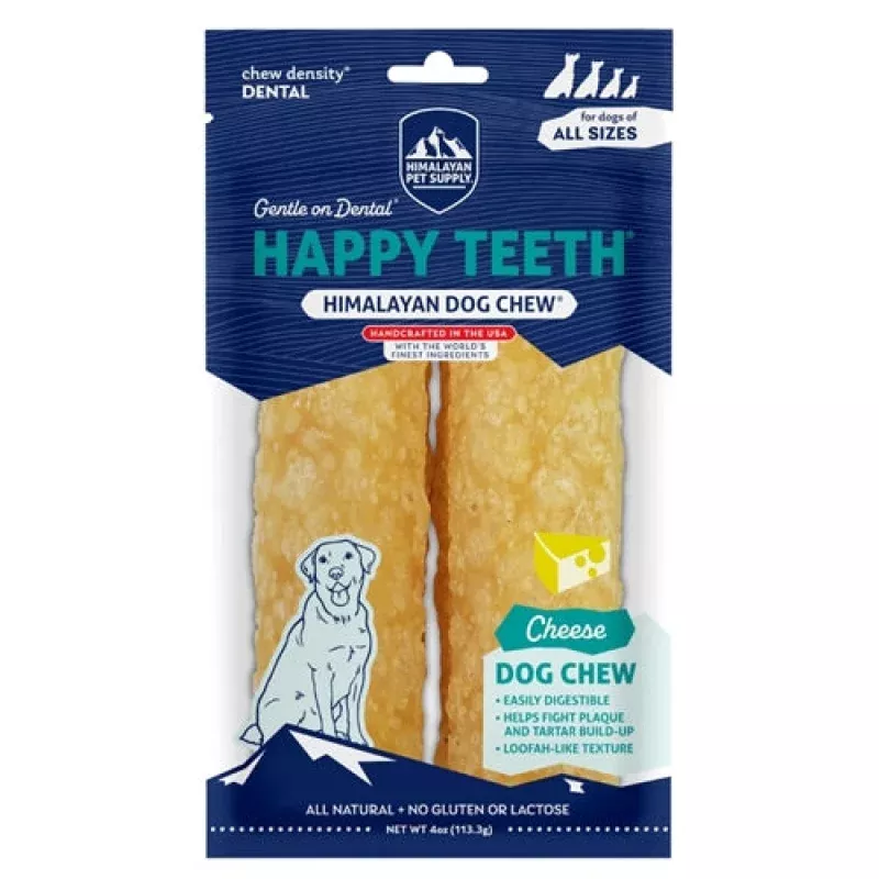 Himalayan Dog Chew Happy Teeth Cheese