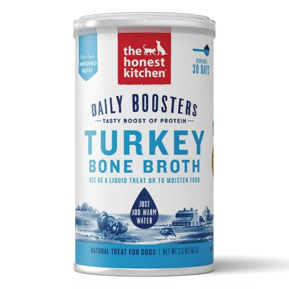 The Honest Kitchen Daily Boosters | Instant Turkey Bone Broth