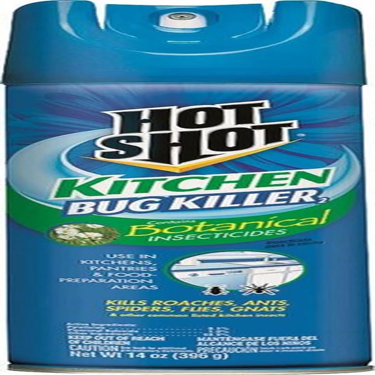 Hot Shot Kitchen Bug Killer, 14oz. Aerosol Can