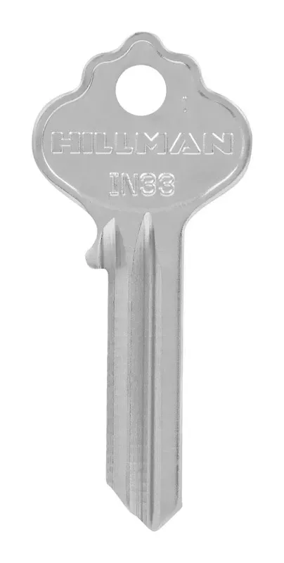 House/office Key Blank Single Silver