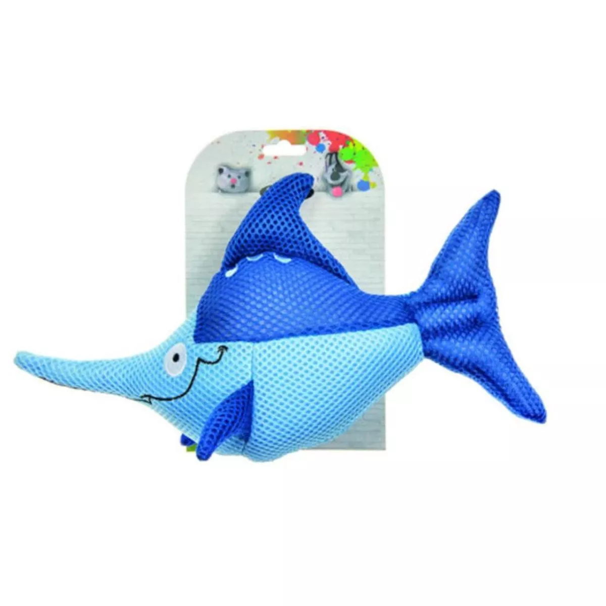 IMAC SWORDFISH MESH PLUSH TOY - 30x20cm