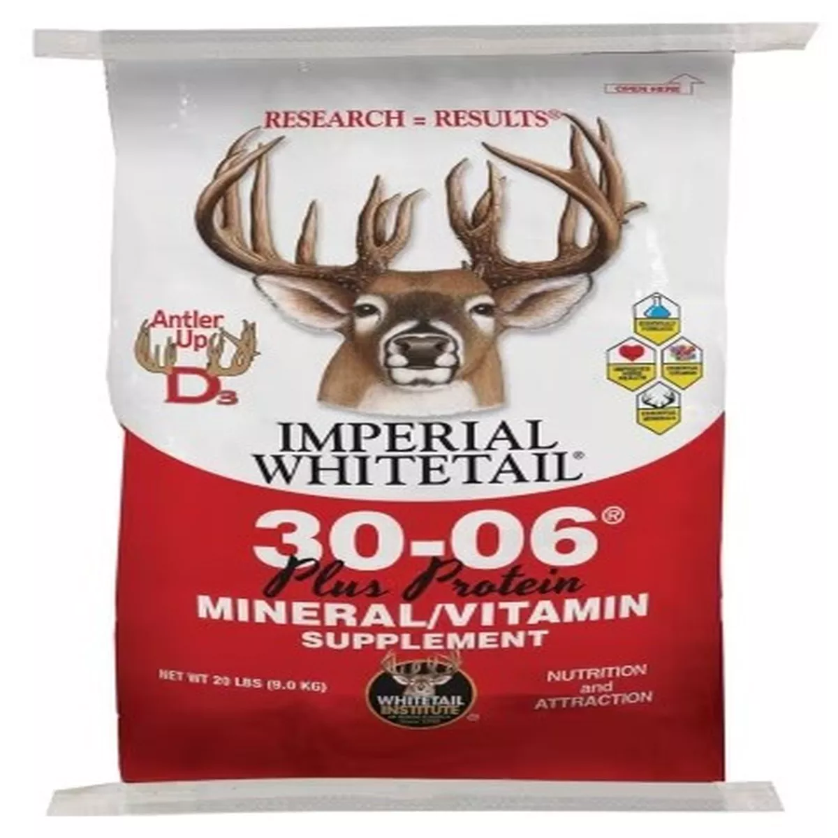 Imperial Whitetail 30-06 Plus Protein, 20lbs