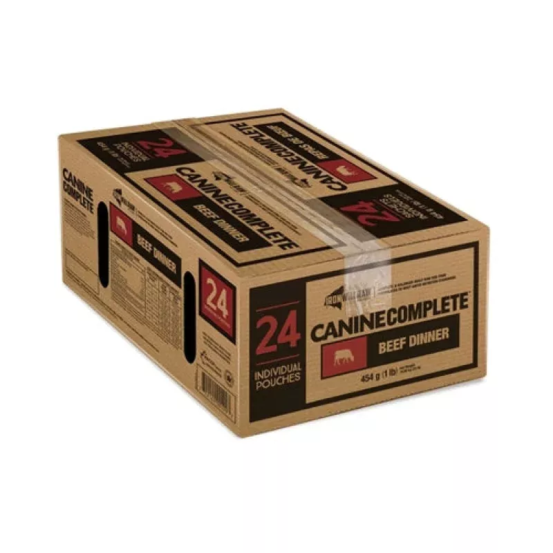 Iron Will Raw Canine Complete Beef Dinner 24lb
